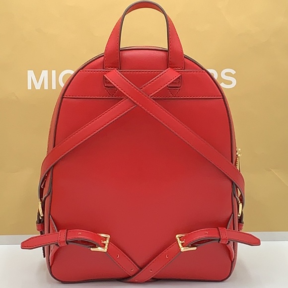 Michael Kors Jaycee Medium Pebbled Leather Backpack
Bright Red NWT - Picture 2 of 16